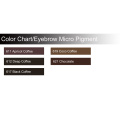 Kit de Maquillaje Permanente de Color de Pigmento de cejas
